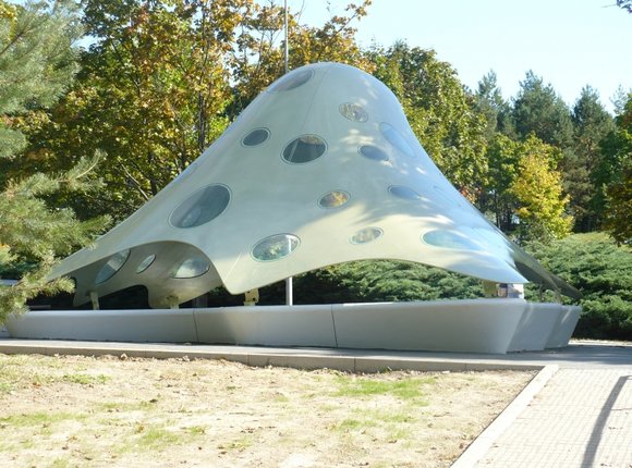 The Small Octopus - bus stop in Brno