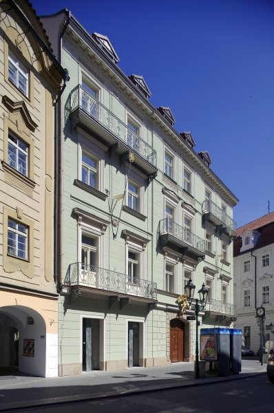 Hotel at Golden Angel, Celetná street